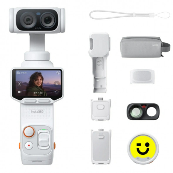 Экшн-камера Insta360 Luna Ultra Creator Bundle, White в Махачкале