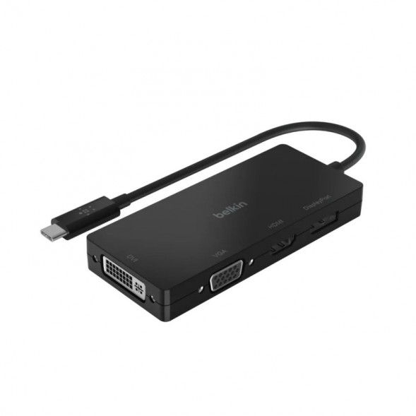 Адаптер Belkin USB-C Video Adapter (AVC003btBK), черный в Махачкале