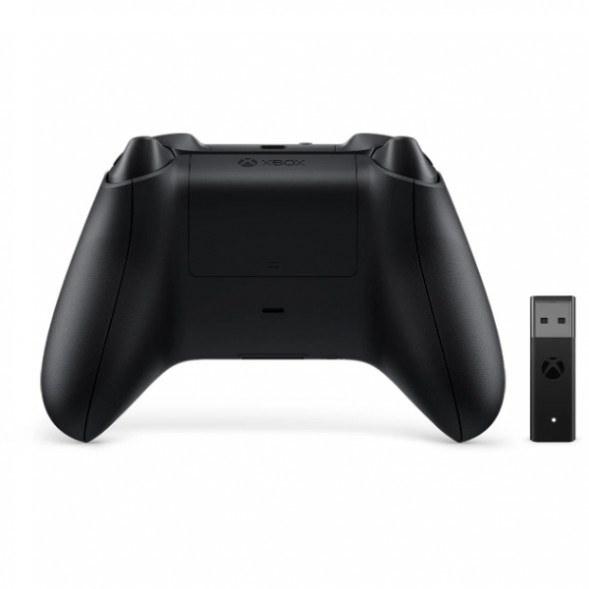 Геймпад Microsoft Xbox One and Series S/X Controller + беспроводной адаптер для PC, черный в Махачкале