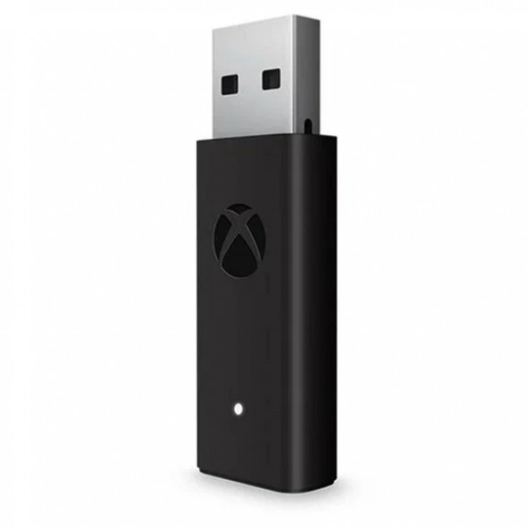 Геймпад Microsoft Xbox One and Series S/X Controller + беспроводной адаптер для PC, черный в Махачкале