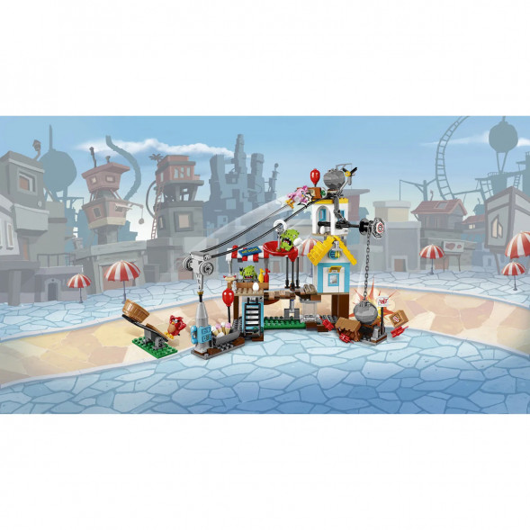 Конструктор LEGO Angry Birds 75824 Разгром Свинограда в Махачкале
