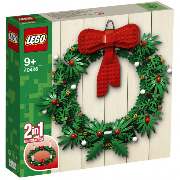 Конструктор LEGO 40426 Сувенирный набор «Рождественский венок» 2 в 1 в Махачкале