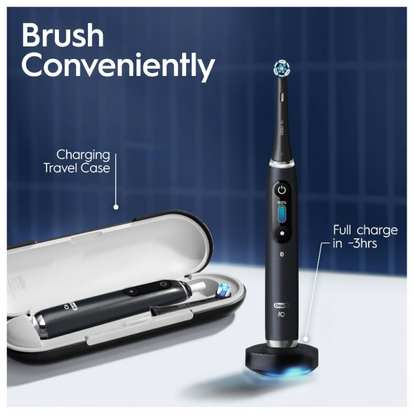 Электрическая зубная щетка Oral-B iO Series 9s (387071), Black Onyx в Махачкале