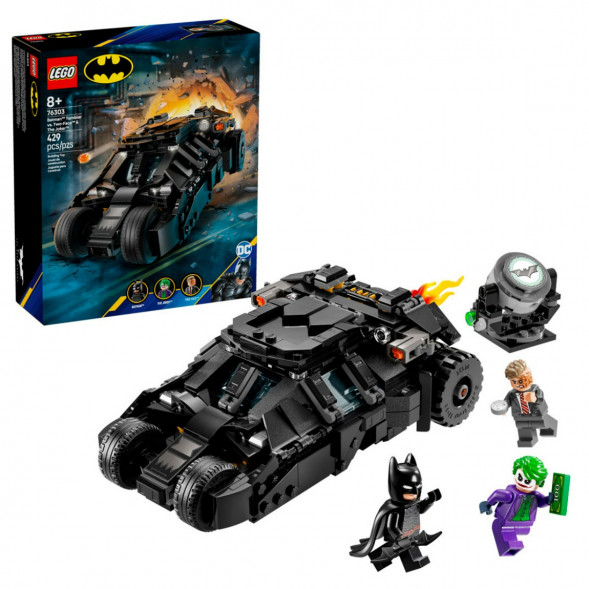 Конструктор LEGO Super Heroes 76303 Тумблер Бэтмена против Двуликого и Джокера в Махачкале