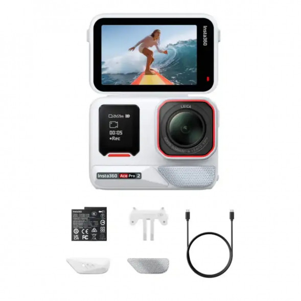 Экшн-камера Insta360 Ace Pro 2, Arctic White в Махачкале