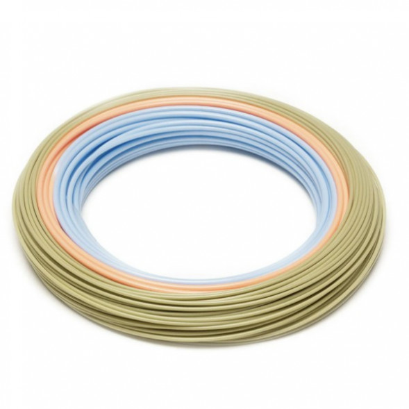 Леска RIO Elite GT Float WF10F, Blue/Orange/Sea Grass в Махачкале
