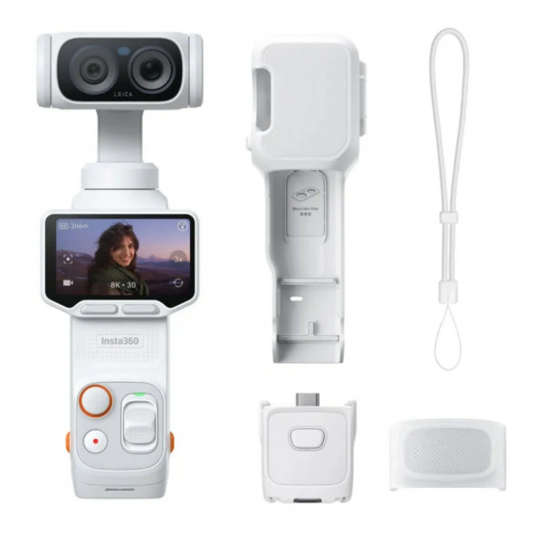 Экшн-камера Insta360 Luna Ultra Standard Combo, White в Махачкале