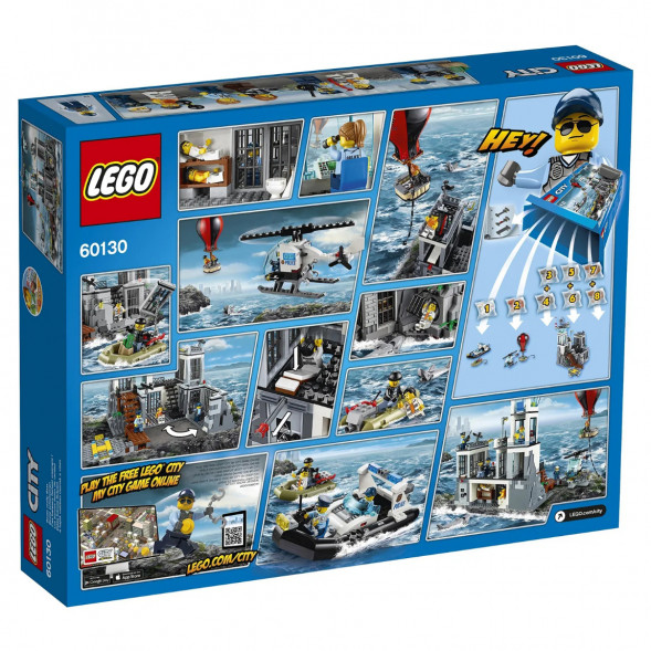 Конструктор LEGO City 60130 Police Остров-тюрьма в Махачкале