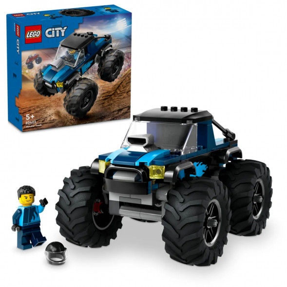 Конструктор LEGO City 60402 Синий Монстр-трак в Махачкале