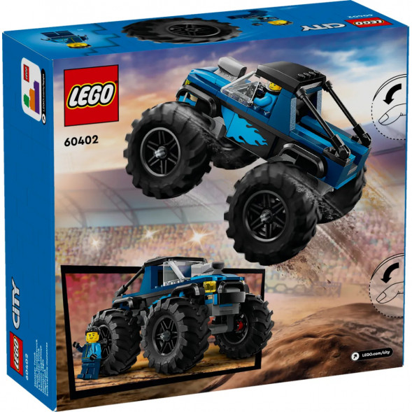 Конструктор LEGO City 60402 Синий Монстр-трак в Махачкале