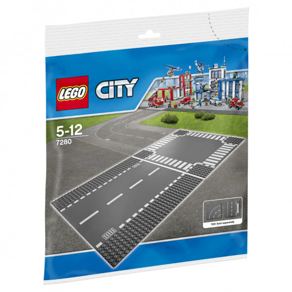 Конструктор LEGO City 7280 Прямая дорога и перекрёсток в Махачкале