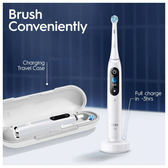 Электрическая зубная щетка Oral-B iO Series 9s (387224), White в Махачкале