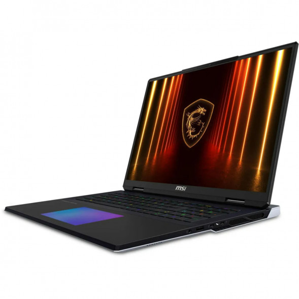 Ноутбук MSI Titan 18 HX AI A2XWJG-206RU (18&amp;quot;, IPS, Intel Core Ultra 9 285HX 2.8ГГц, 24 ядра, 64ГБ DDR5, 4ТБ SSD, NVIDIA GeForce RTX 5090 24 ГБ, Windows 11 Home), черный в Махачкале