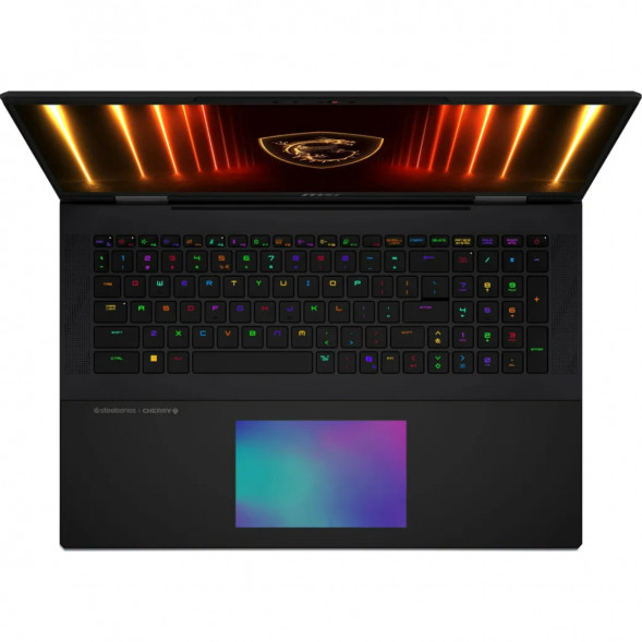 Ноутбук MSI Titan 18 HX AI A2XWJG-206RU (18&amp;quot;, IPS, Intel Core Ultra 9 285HX 2.8ГГц, 24 ядра, 64ГБ DDR5, 4ТБ SSD, NVIDIA GeForce RTX 5090 24 ГБ, Windows 11 Home), черный в Махачкале