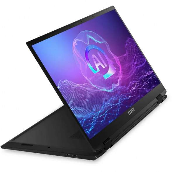 Ноутбук трансформер MSI Summit Pro 16 AI A2HVETG-084RU (16&amp;quot;, IPS, Intel Core Ultra 9 285H 2.9ГГц, 16 ядер, 32ГБ LPDDR5, 1ТБ SSD, NVIDIA GeForce RTX 4050 - 6 ГБ, Windows 11 Pro), черный в Махачкале