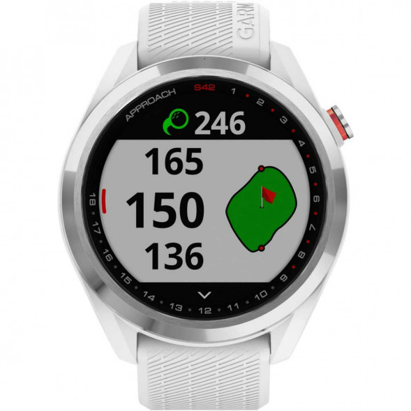 Умные часы для гольфа Garmin Approach S42, белый 010-02572-01 в Махачкале
