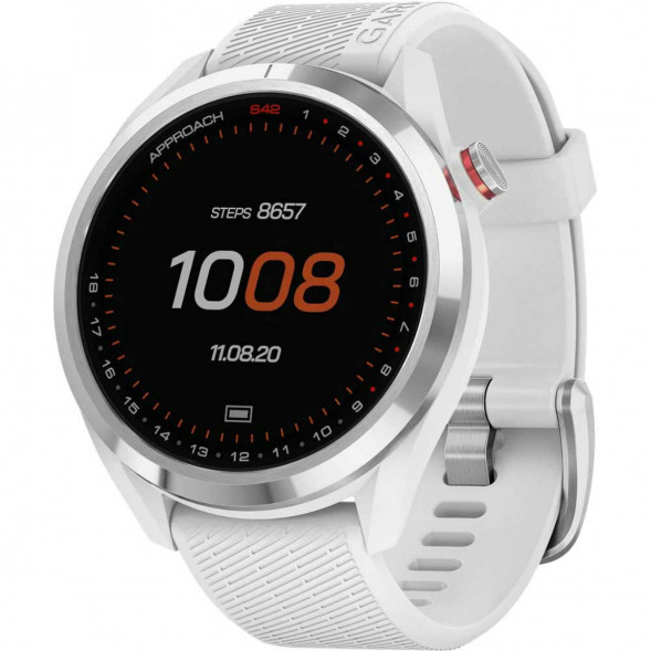 Умные часы для гольфа Garmin Approach S42, белый 010-02572-01 в Махачкале