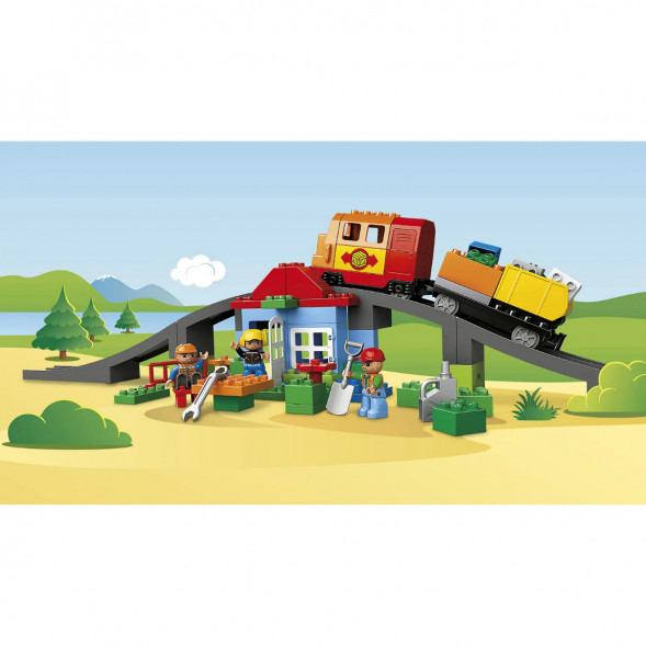 Конструктор LEGO DUPLO Town 10508 Большой поезд в Махачкале