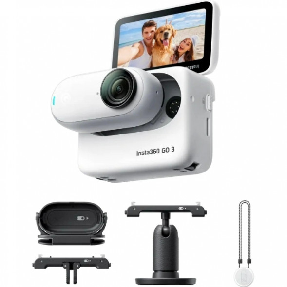 Экшн-камера Insta360 GO 3 Action Kit 64 GB, Arctic White в Махачкале