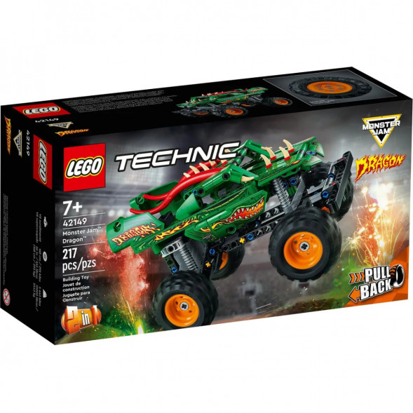 Конструктор LEGO Technic 42149 Монстер Джем «Дракон» в Махачкале