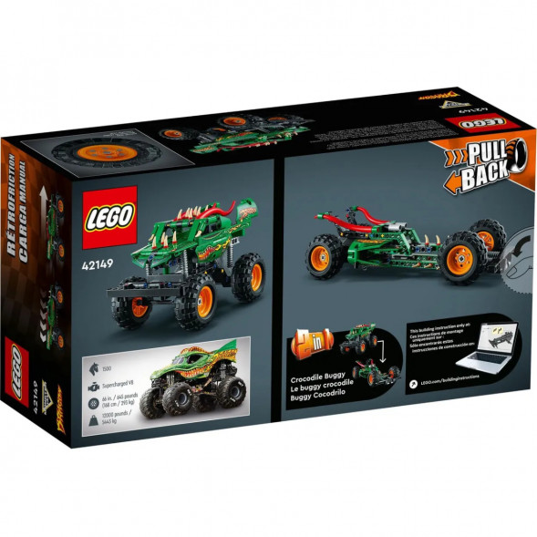 Конструктор LEGO Technic 42149 Монстер Джем «Дракон» в Махачкале