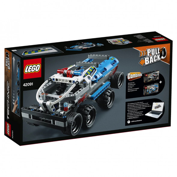 Конструктор LEGO Technic 42091 Полицейская погоня в Махачкале