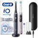 Набор из 2-х электрических зубных щеток Oral-B iO Series 9 Duo, Black Onyx и Rose Quartz в Махачкале