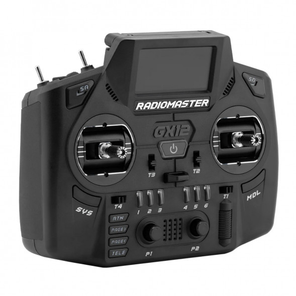 Пульт RadioMaster GX12 ELRS 915Мгц/2.4Ггц  (Без АКБ) в Махачкале