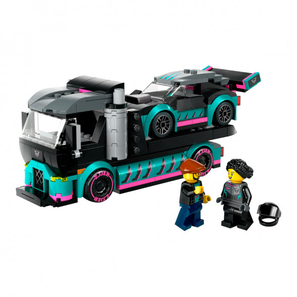 Конструктор LEGO City 60406 Гоночный автомобиль и автовоз в Махачкале