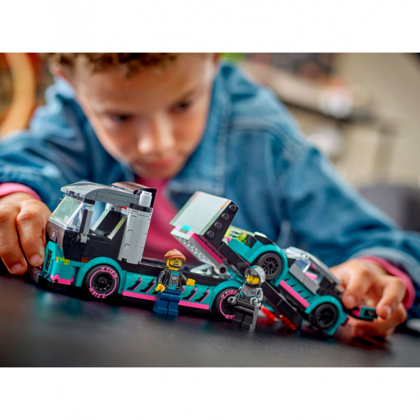 Конструктор LEGO City 60406 Гоночный автомобиль и автовоз в Махачкале