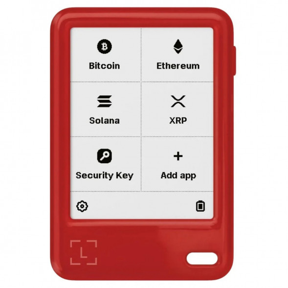 Аппаратный кошелек Ledger Nano Gen5, красный в Махачкале
