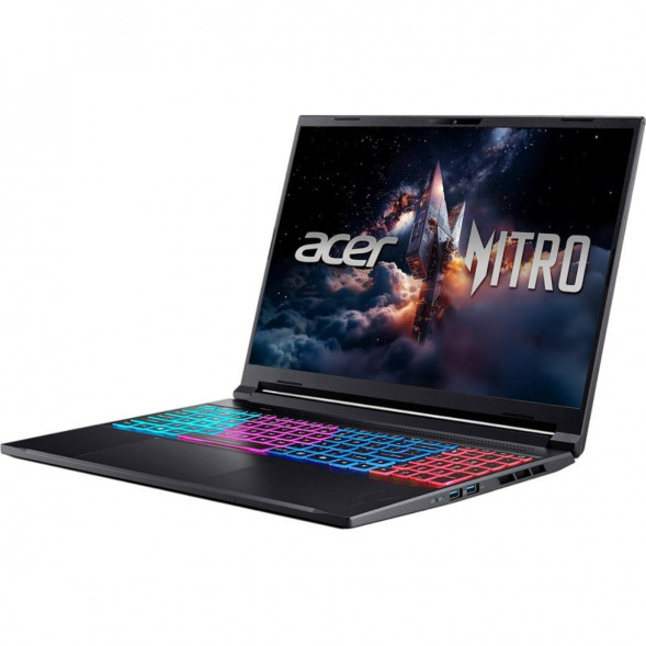 Ноутбук Acer Nitro V 16S ANV16S-71-71MF (16&amp;quot;, IPS, Intel Core 7 240H 2.5ГГц, 10 ядер, 16Гб DDR5, 1Тб SSD, RTX 5060 8Гб, Windows 11 Pro), черный в Махачкале