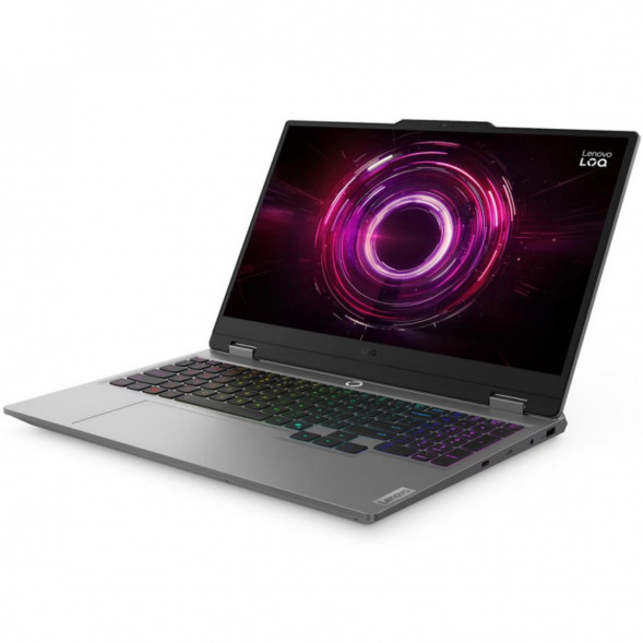 Ноутбук Lenovo LOQ 15AHP10 (83JG003DPB) (15.6&amp;quot;,  IPS, AMD Ryzen 5 220, 6 ядер, 16 ГБ DDR5, SSD 512 ГБ, NVIDIA GeForce RTX 5050 - 8 ГБ, без ОС), серый в Махачкале