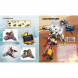 Книга и набор кубиков LEGO Star Wars Buch &amp;amp; Steine-Set Fur 8 einmalige Lego Modelle! в Махачкале