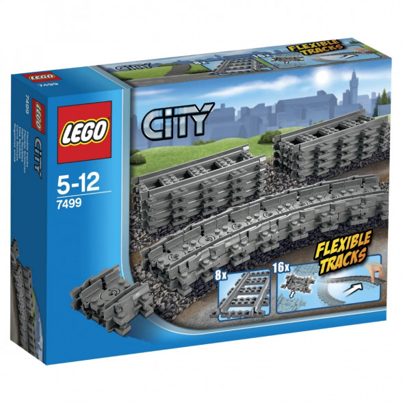 Конструктор LEGO City Trains 7499 Гибкие пути в Махачкале