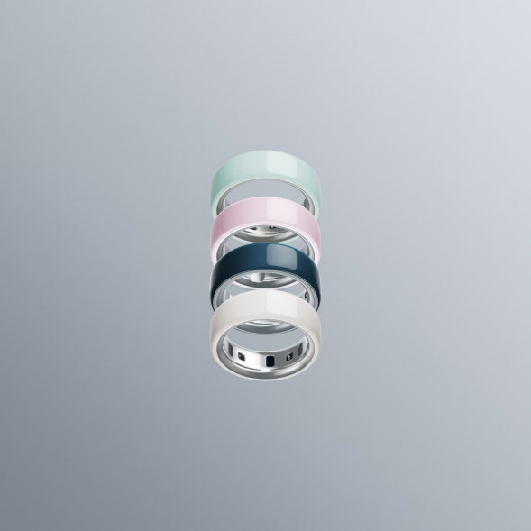 Умное кольцо Oura Ring 4 Ceramic (размер 9), Темная ночь/Midnight в Махачкале