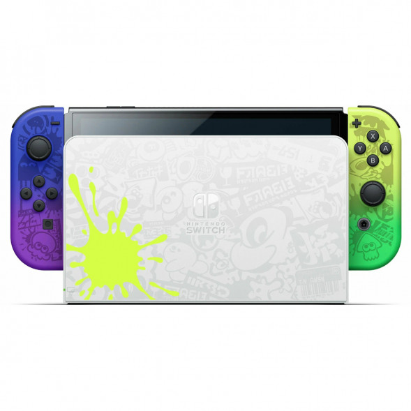 Игровая приставка Nintendo Switch OLED 64 ГБ, Splatoon 3 Edition в Махачкале
