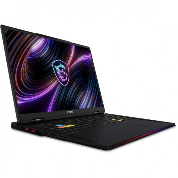 Ноутбук MSI Raider 18 Max HX A2WJ-1050RU (18&amp;quot;, IPS, Intel Core Ultra 9 290HX Plus 2.7ГГц, 24 ядра, 64ГБ DDR5, 2ТБ SSD, NVIDIA GeForce RTX 5090 - 24 ГБ, TGP 175Вт, Windows 11 Home), черный в Махачкале