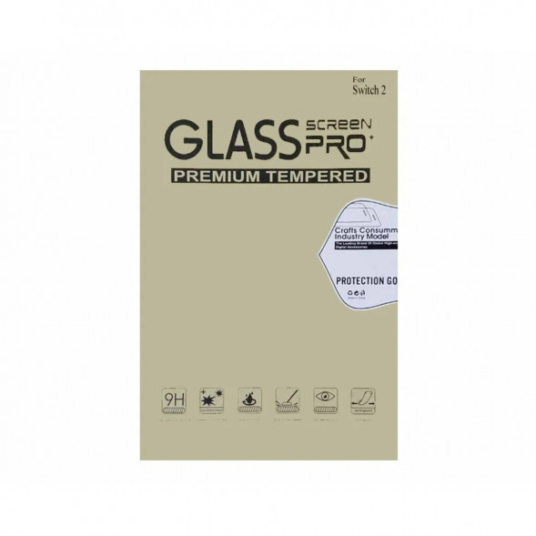 Защитное стекло Glass Screen PRO+ Premium Tempered для Nintendo Switch 2 в Махачкале