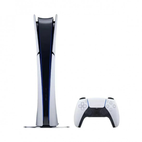 Игровая приставка Sony PlayStation 5 Slim 825 ГБ без дисковода, белый в Махачкале
