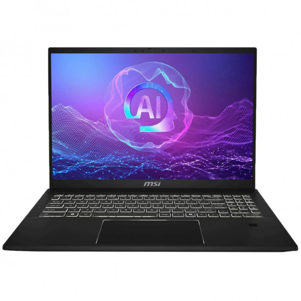 Ноутбук трансформер MSI Summit Pro 16 AI A2HVETG-085RU (16&amp;quot;, IPS, Intel Core Ultra 7 255H 2ГГц, 16 ядер, 32ГБ LPDDR5, 1ТБ SSD, NVIDIA GeForce RTX 4050 - 6 ГБ, Windows 11 Pro), черный в Махачкале