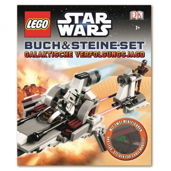 Книга и набор кубиков LEGO Star Wars Buch &amp;amp; Steine-Set: Galaktische Verfolgungsjagd в Махачкале