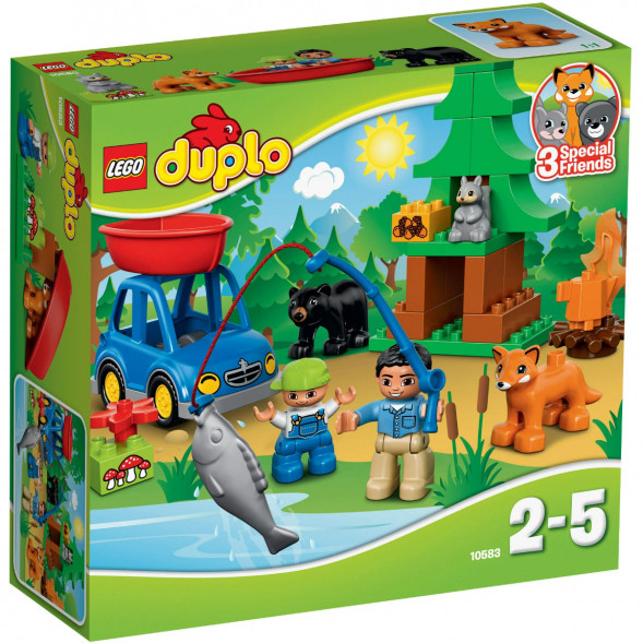 Конструктор LEGO DUPLO 10583 Рыбалка в лесу в Махачкале