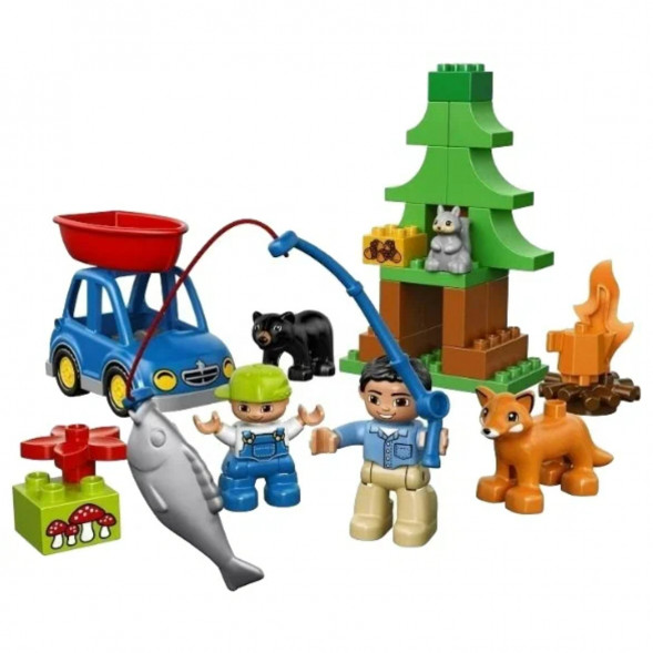 Конструктор LEGO DUPLO 10583 Рыбалка в лесу в Махачкале