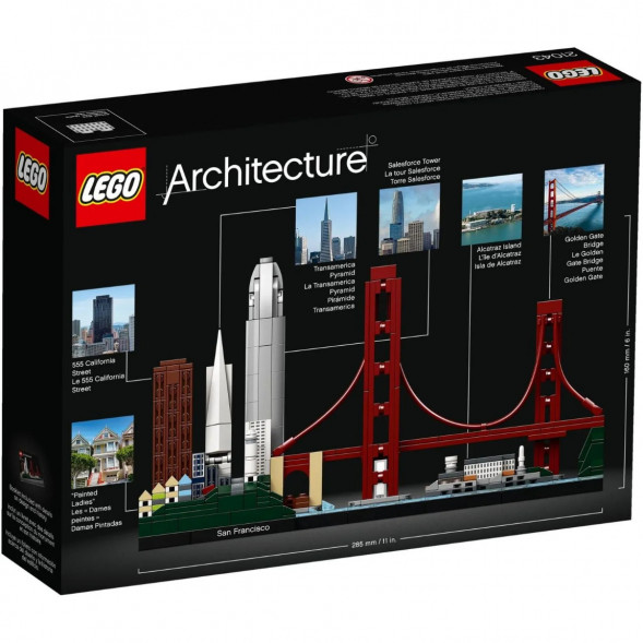 Конструктор LEGO Architecture 21043 Сан-Франциско в Махачкале