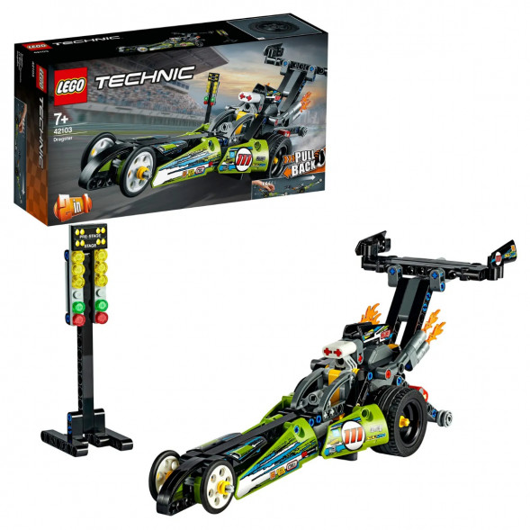 Конструктор LEGO Technic 42103 Драгстер в Махачкале