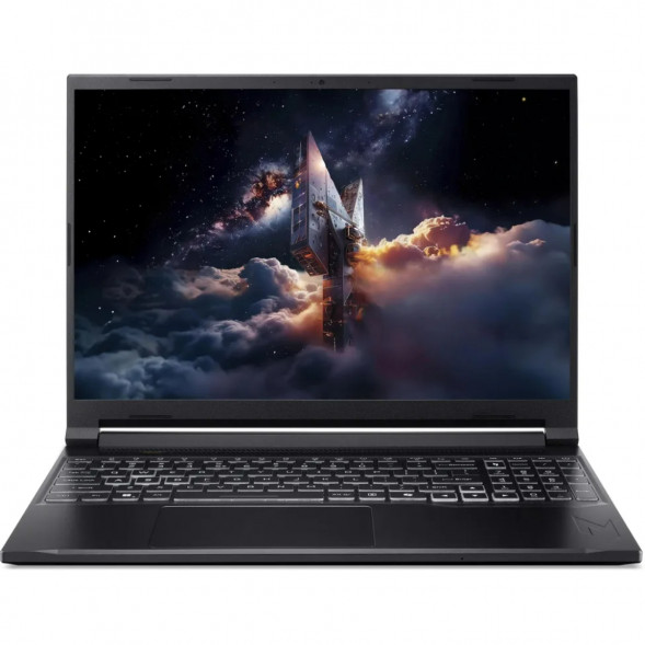 Ноутбук Acer Nitro V 16S ANV16S-71-57UH (16&amp;quot;, 2025, IPS, Intel Core 5 210H 2.2ГГц, 8 ядер, 16ГБ DDR5, 1ТБ SSD, NVIDIA GeForce RTX 5060 - 8 ГБ, без ОС), черный в Махачкале