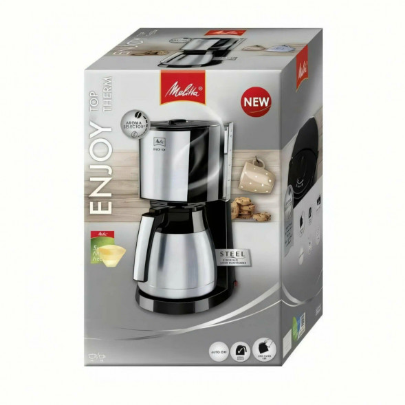 Кофеварка капельная Melitta Enjoy Top Therm, черная в Махачкале