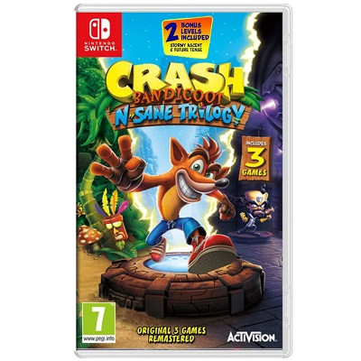 Игра Crash Bandicoot N-Sane Trilogy для (Switch, английский язык) в Махачкале