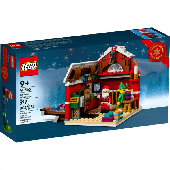 Конструктор LEGO Seasonal 40565 Мастерская Санты в Махачкале
